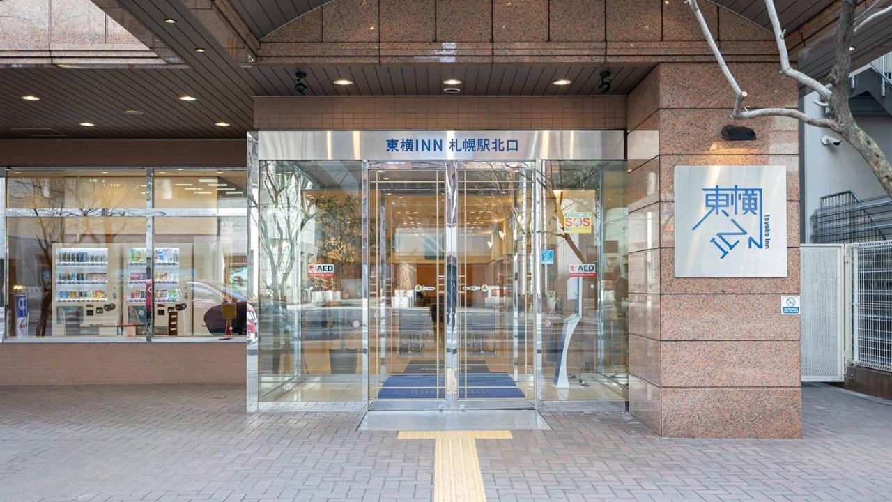 Toyoko Inn Hokkaido Sapporo-Eki Kita-Guchi Exteriér fotografie